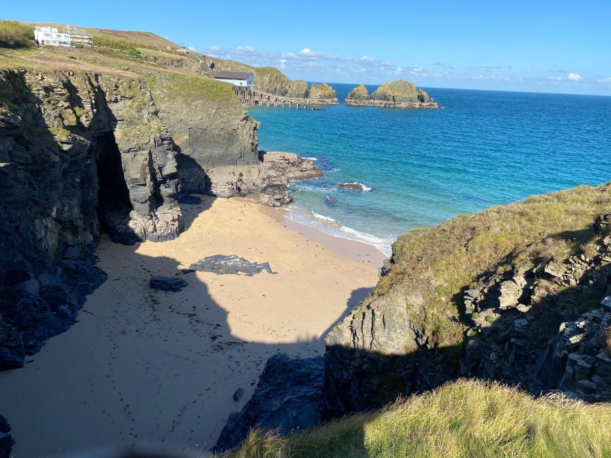 Polrunny Farm Blackberry Cottage - Cornwall Bliss In Sight Of The Sea Boscastle Zewnętrze zdjęcie