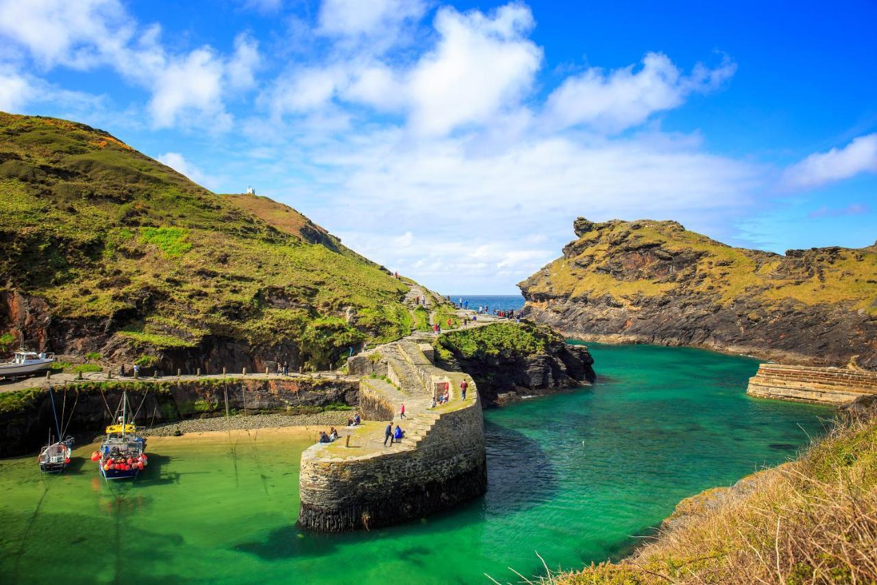 Polrunny Farm Blackberry Cottage - Cornwall Bliss In Sight Of The Sea Boscastle Zewnętrze zdjęcie