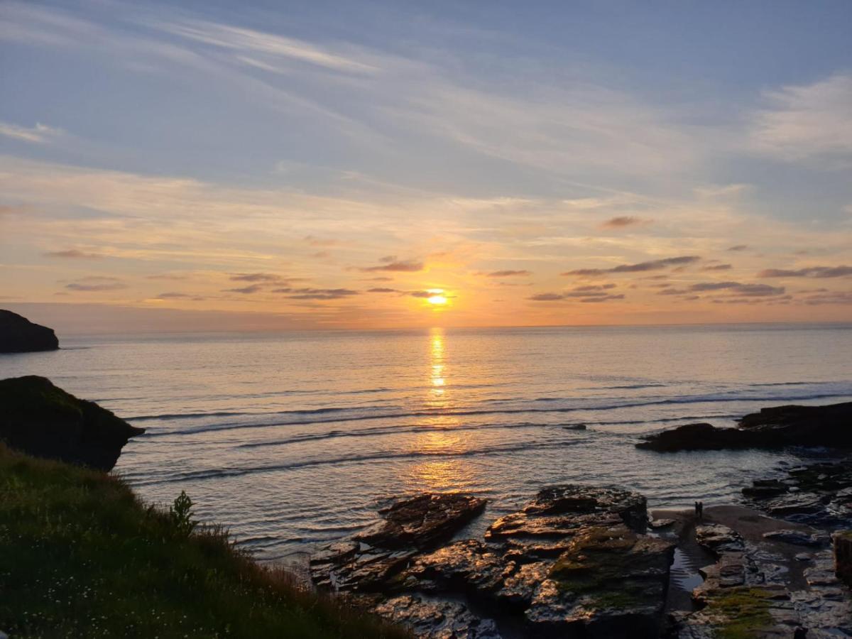 Polrunny Farm Blackberry Cottage - Cornwall Bliss In Sight Of The Sea Boscastle Zewnętrze zdjęcie