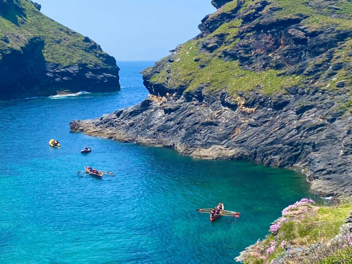 Polrunny Farm Blackberry Cottage - Cornwall Bliss In Sight Of The Sea Boscastle Zewnętrze zdjęcie
